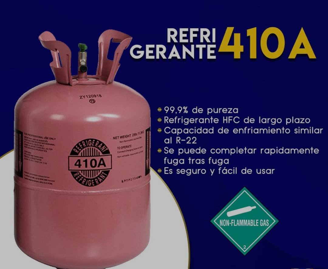 Refrigerante R410 Cilindro De 25Lbs