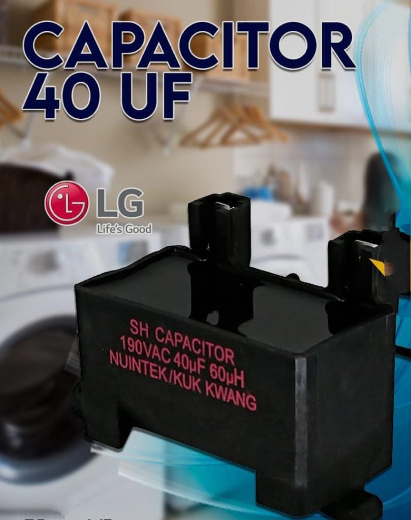 Capacitor Original Lavadora Lg