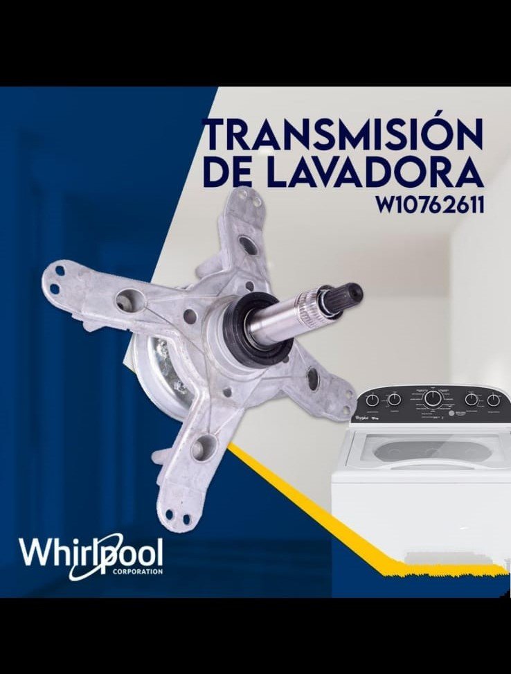 Transmision WHIRLPOOL (w10762611)