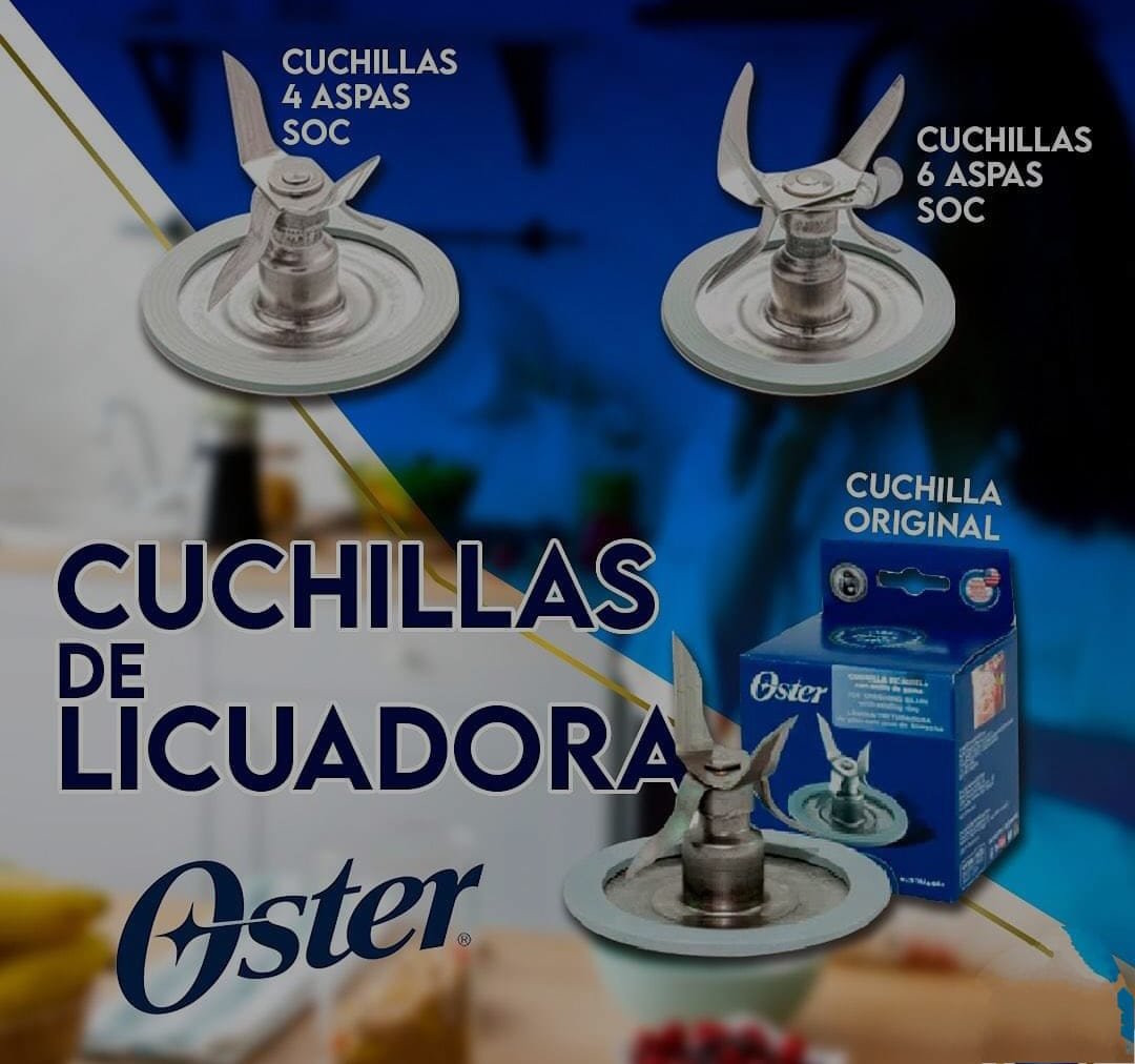 Cuchilla oster de 6 aspa