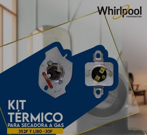 Kit Termico Secadora A Gas Whirlpool